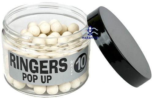 Kulki proteinowe Ringers Pop Up / White Shellfish / ∅ 10 mm / 150 ml / *PRNG37* sklep wędkarski makarfish 1