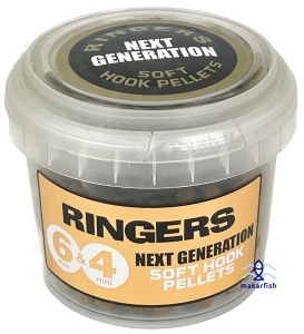 Miękki pellet Ringers Next Gen Soft Hook Pellet / 4 i 6 mm / 250 ml / *PRNG50* 