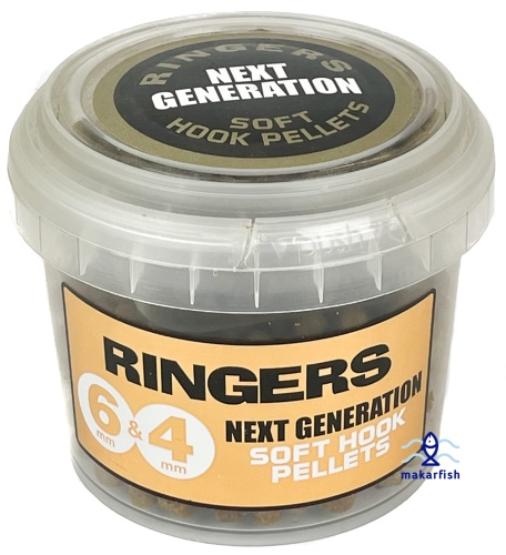 Miękki pellet Ringers Next Gen Soft Hook Pellet / 4 i 6 mm / 250 ml / *PRNG50* sklep wędkarski makarfish 1