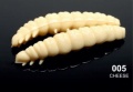 Guma Libra Lures Larva / 35 mm / 005 - Cheese / Kryll / 12 szt / sklep wędkarski Makarfish 1