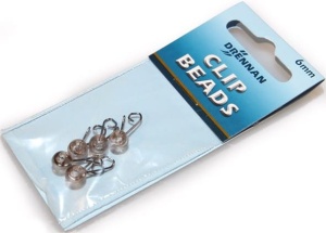 Agrafka ze stoperem Drennan / 6 mm / Szare / 5 szt / *69-482-006* 