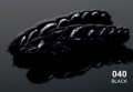 Guma Libra Lures Largo / 30 mm / 040 - Black / Kryll / 12 szt / sklep wędkarski Makarfish 1