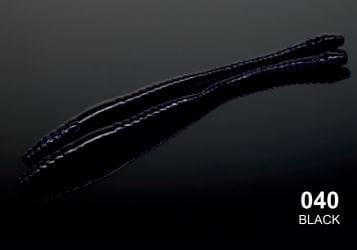 Guma Libra Lures Dying Worm / 70 mm / 040 - Black / Kryll / 15 szt / sklep wędkarski Makarfish 1