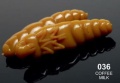 Guma Libra Lures Largo / 30 mm / 036 - Coffee Milk / Ser / 12 szt / sklep wędkarski Makarfish 1