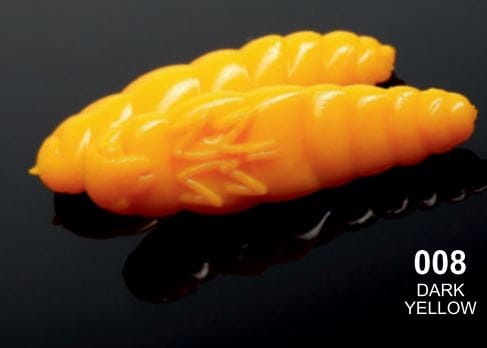 Guma Libra Lures Largo / 30 mm / 008 - Dark Yellow / Ser / 12 szt / sklep wędkarski Makarfish 1