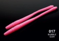 Guma Libra Lures Dying Worm / 70 mm / 017 - Bubble Gum / Ser / 15 szt / sklep wędkarski Makarfish 1