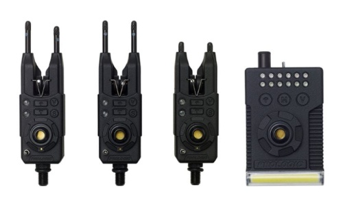 Centralka + zestaw sygnalizatorów Prologic Fulcrum RMX-PRO / 3 + 1 / multikolor / *65013*  sklep wędkarski Makarfish