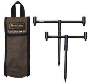 Zestaw podpórek z buzz barami Prologic Avenger / na 2 wędki / *65022*