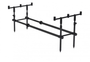 Stojak karpiowy rod pod DAM Glow Black Alu / na 3 wędki / *56747*