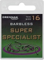Haczyki Drennan Super Specialist Bezzadziorowe / roz 16 / 10 szt / z oczkiem / *69-028-016* sklep wędkarski Makarfish 3