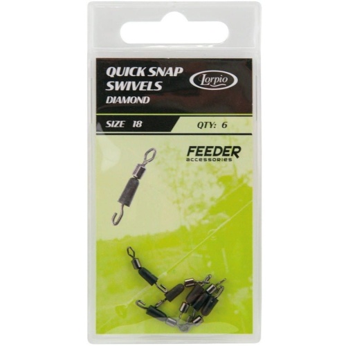 Łącznik przyponu Quick Snap Swivel Diamond Lorpio sklep wędkarski makarfish 1.jpg
