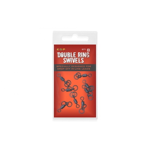 Krętlik ESP Double Rig Swivels / 8szt / kolor matowy / *65-343-001* sklep wędkarski makarfish