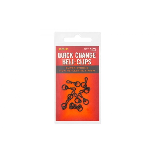 Łącznik ESP Quick Change Heli-Clip / 10szt / kolor matowy / *65-341-006* sklep wędkarski makarfish