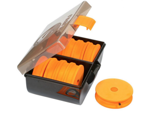 Pudełko na przypony Guru Rig Box / 10 szpulek / + 20 szpilek / *GRB* sklep wędkarski makarfish 1 