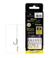 Przypon Mikado Method Feeder, haczyk z pushstopem / na plecionce / zadzior / no 10 / 0,12 mm / 10 cm / 8 szt / *HMFB212P-10* sklep wędkarski Makarfish 1