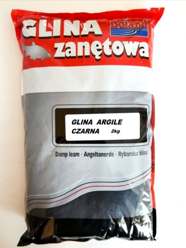 Glina Argile Boland / czarna / 2 kg / *GL-ACZ903* sklep wędkarski Makarfish 1