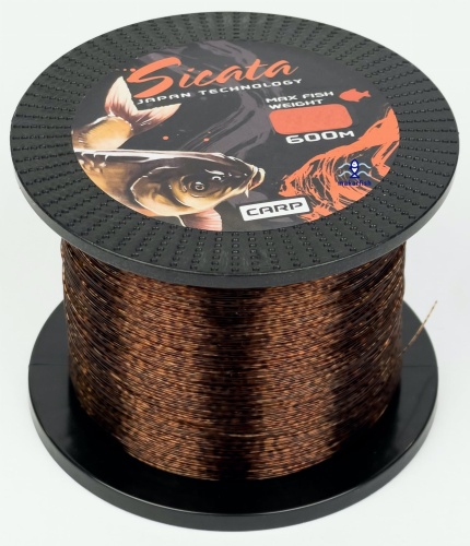 Żyłka Mistrall Sicata Carp / brązowa-3D / ∅ 0,22 mm / 10,60 kg / 600 m / *ZM-3641022* sklep wędkarski makarfish