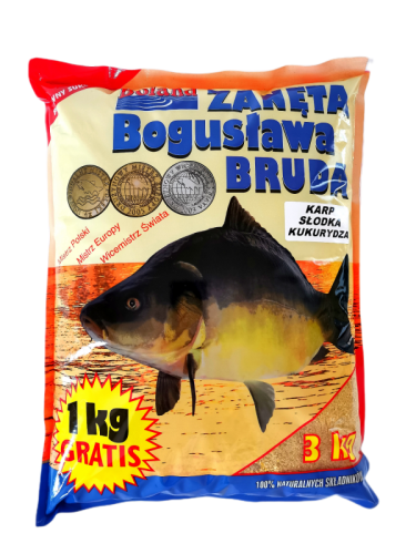 Zanęta Popularna Boland / 3 kg / Karp Słodka Kukurydza / *ZA-PO339* sklep wędkarski Makarfish 1