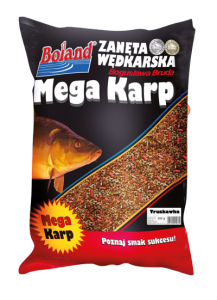 Zanęta Boland Mega Karp / 2,5 kg / Truskawka / *ZA-MK254*