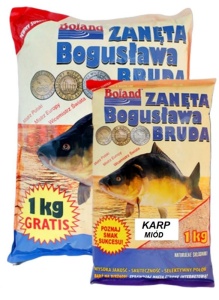 Zanęta Popularna Boland / Karp Miód / 1 kg / *ZA-PO110*