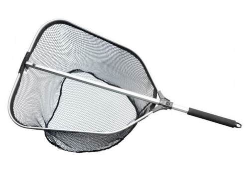 Podbierak Gumowany Jaxon Spinning FLOATING NET MULTIPOWER / 1,80 m /70 x 60 cm / *PL-AGH180*sklep wędkarski Makarfish
