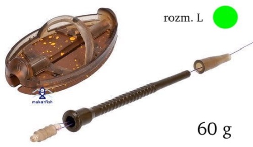 Koszyk Mikado Method Feeder QMF / Douglas / 60 g /roz. L / *AMFN-QMF-1L-60B* sklep wędkarski Makarfish 1