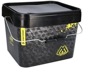 Wiadro kwadrarowe z pokrywą Mikado / 10 litrów / *AMC-041-10* 