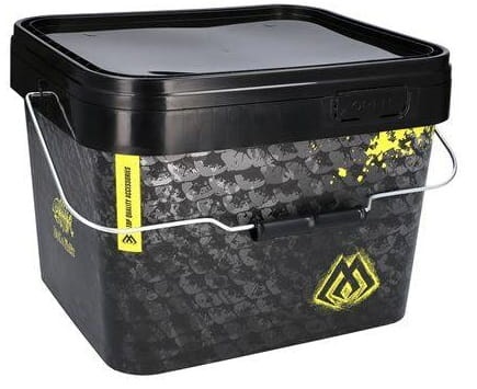 Wiadro kwadrarowe z pokrywą Mikado / 10 litrów / *AMC-041-10*  sklep wędkarski makarfish