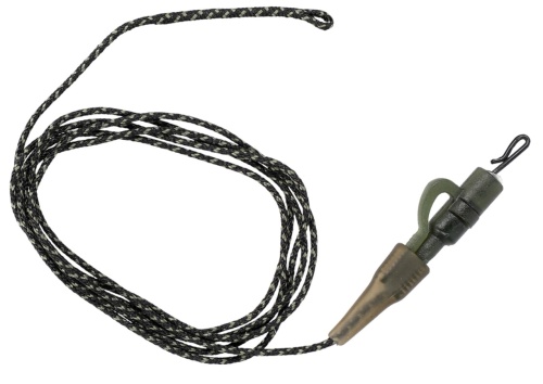 Gotowy zestaw karpiowy / Leadcore z bezpiecznym klipsem / 80 cm / 2 szt / *AMC-ZK-001 sklep wędkarski Makarfish