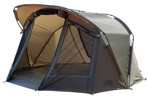 Namiot karpiowy Mikado Enclave 2 Man Bivvy Plus / 290 x 290 x 155 cm / *IS14-BV001P* sklep wędkarski Makarfish 1