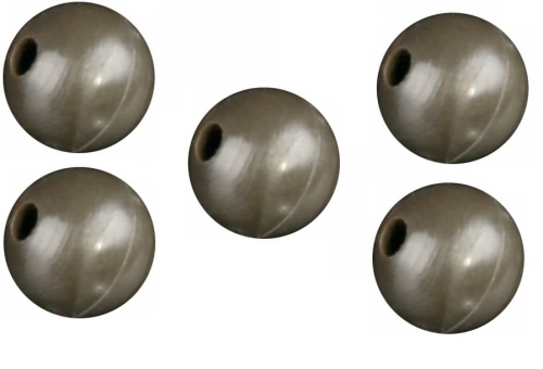 Koraliki zderzakowe silikonowe Mikado / miękkie / 25 szt / Ø 6 mm / ciemno zielone / *AMC-11513-6-07* sklep wędkarski Makarfish