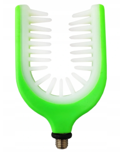 Podpórka, nasadka wkręcana MIstrall / 10 x 6 cm / seledynowo-biała / *AM-6500274*