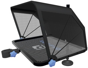 Półka boczna z osłoną Lorpio Master 500 / + noga / 50 x 35 cm /  ∅ 36 mm / *73-020-026*