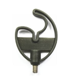 Podpórka, nasadka wkręcana Mistrall / 12 x 7 cm / Czarna / *AM-6500256* 