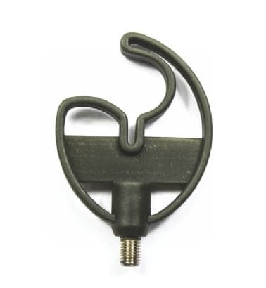 Podpórka, nasadka wkręcana Mistrall / 12 x 7 cm / Czarna / *AM-6500256* sklep wędkarski makarfish