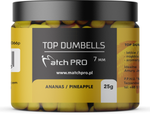 Match Pro Top Dumbells / 7 mm / Ananas / tonące / 25 g / *979223*