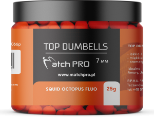 Match Pro Top Dumbells / 7 mm / Squid & Octopus / tonące / 25 g / *979230* 