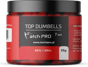 Match Pro Top Dumbells / 7 mm / Krill / tonące / 25 g / *979232*