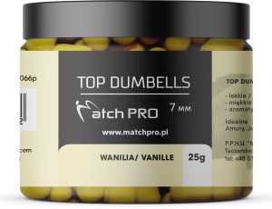 Match Pro Top Dumbells / 7 mm / Wanilia / tonące / 25 g / *979233*