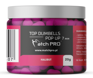 Match Pro Top Dumbells POP UP / 7 mm / Halibut / 20 g / *979276*