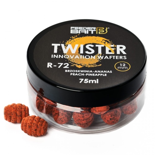 Twister Feeder Bait / R-72 - Brzoskiwinia & Ananas / zbalansowane / 12 mm / 50 ml / *FB30-6* sklep wędkarski Makarfish