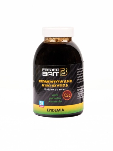 Zalewa do zanęt, pelletu Feeder Bait / Epidemia - Fermentowana Kukurydza / 250 ml / *FB13-1* sklep wędkarski Makarfish 1