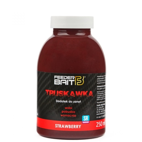 Zalewa do zanęt, pelletu Feeder Bait / Truskawka / 250 ml / *FB13-4* sklep wędkarski Makarfish