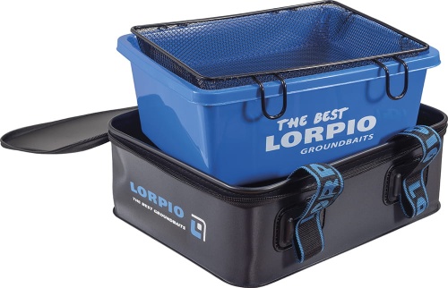 Zestaw do rozrabiania zanęty Lorpio EVA Bowl Set / 8 l / Sito 3 x 3 / *74-100-061* sklep wędkarski Makarfish 1