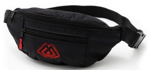 Torba, saszetka, nerka Mikado / czarna / 30 x 14 x 12 cm / *UWI-007*