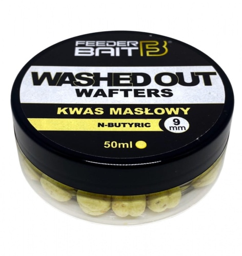 Washed Out Wafters Feeder Bait / Kwas masłowy / neutralne / 9 mm / 50 ml / *FB33-2* sklep wędkarski Makarfish 1