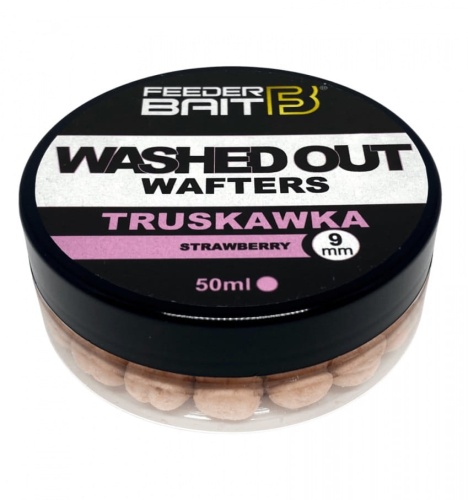 Washed Out Wafters Feeder Bait / Truskawka / neutralne / 9 mm / 50 ml / *FB33-4* sklep wędkarski Makarfish 1