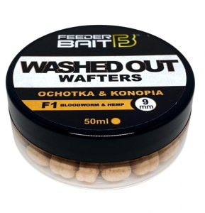 Washed Out Wafters Feeder Bait / Ochotka - Konopie / neutralne / 9 mm / 50 ml / *FB33-9*