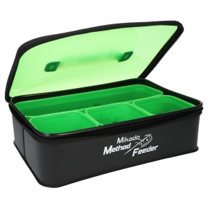 Pojemnik, zestaw z pokrywą Mikado Method Feeder / 34 cm 28 cm 10 cm / *UWI-MF-009-SET* 