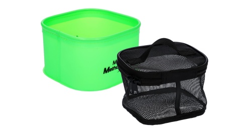 Pojemnik, zestaw do namaczania pellet Mikado Method Feeder / 18 x 18 x 10 cm  / *UWI-MF-010-SET* sklep wędkarski Makarfish 1